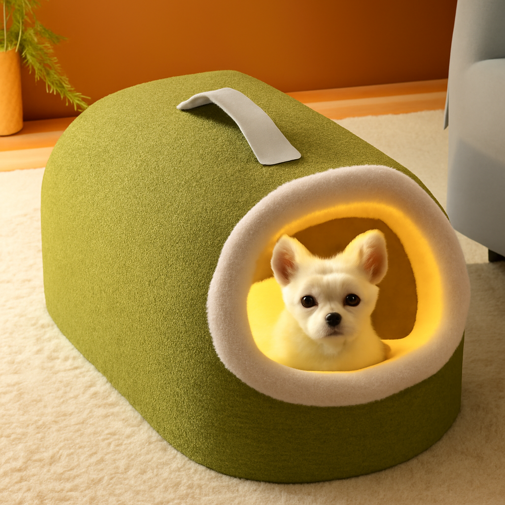 💥Hot sale 🐶🐱Pet Cozy Warm Cave Bed