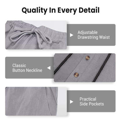 💥Men's Hooded Casual Loose Top & Pants 2-Piece Set