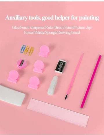💗Deluxe 6-In-1 Art Creativity Set🎁The Best Present For Kids