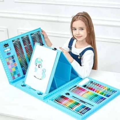 💗Deluxe 6-In-1 Art Creativity Set🎁The Best Present For Kids