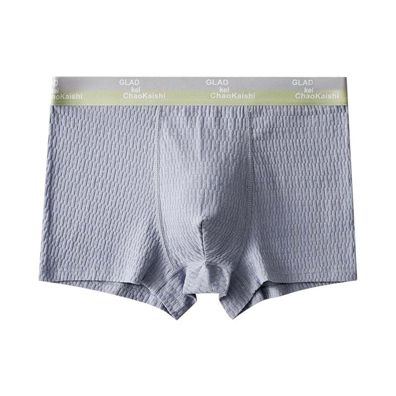 🔥Bubble Cotton Men's Boxer Briefs Antibacterial Breathable Sweat Absorbent
