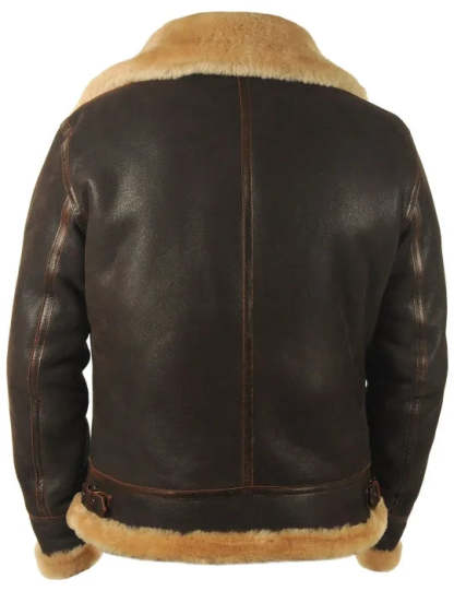 SHEEPSKIN BOMBER JACKET