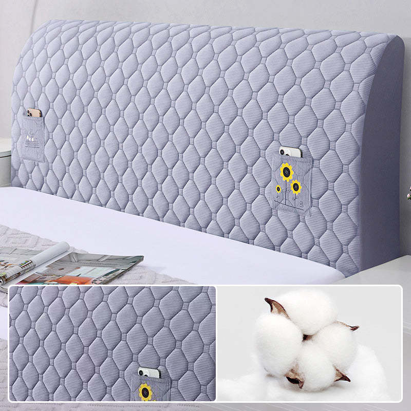💥Bed Headboard Stretchy Padded Cover