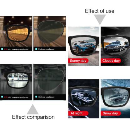 🕶️Smart Photochromic Polarized Sunglasses
