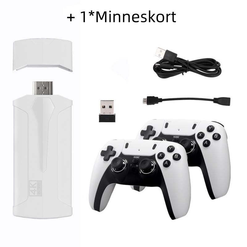 Black & White Classic Home Retro Double Game Sticks - Relive the Arcade Era