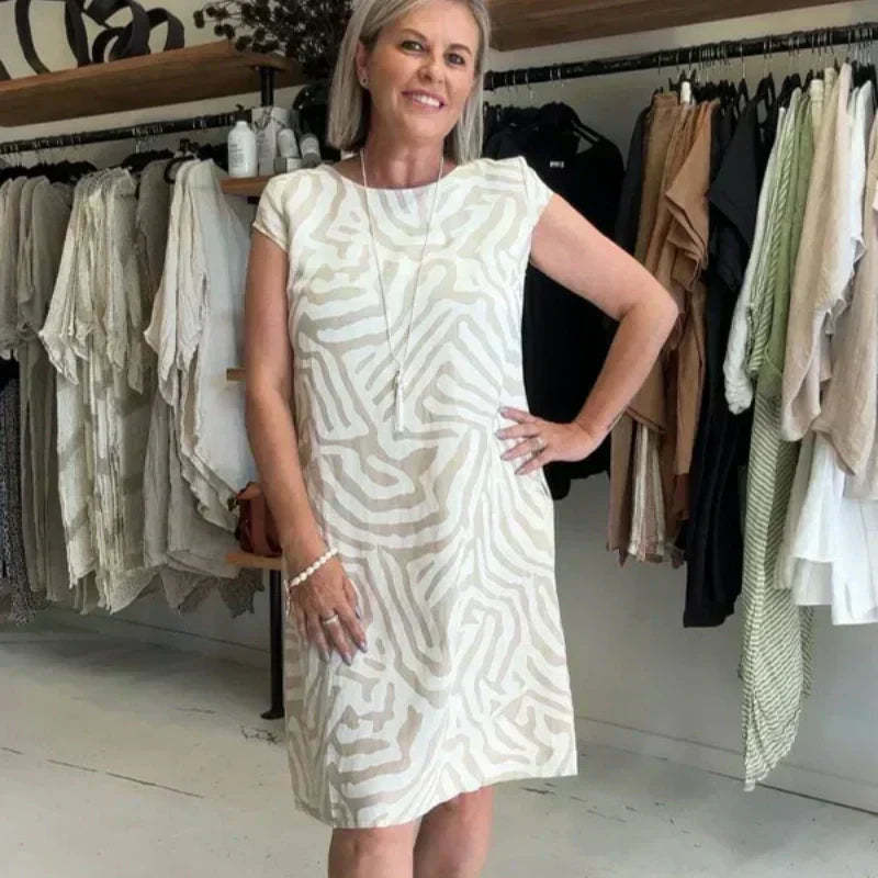 💃2025 New Boho Vintage Casual Printed Dress