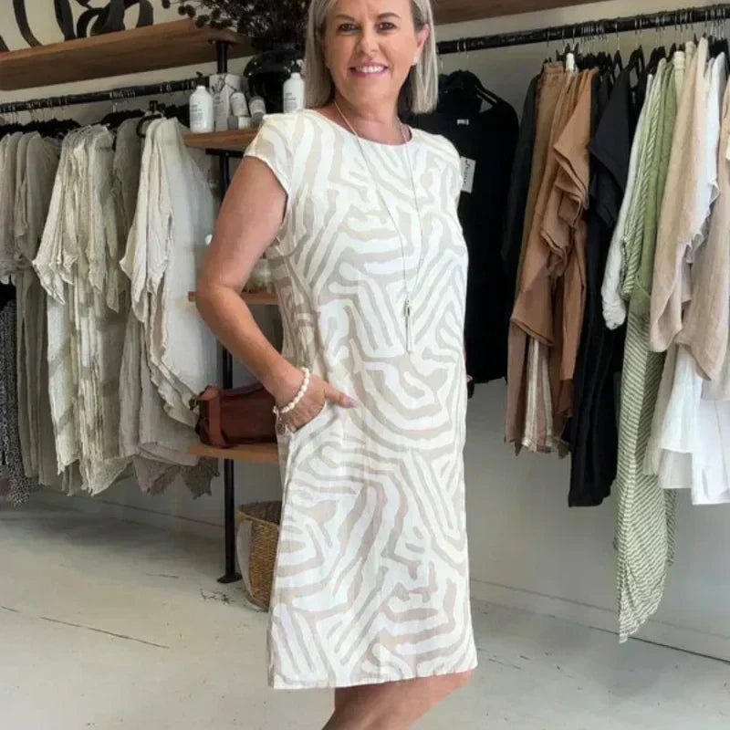 💃2025 New Boho Vintage Casual Printed Dress