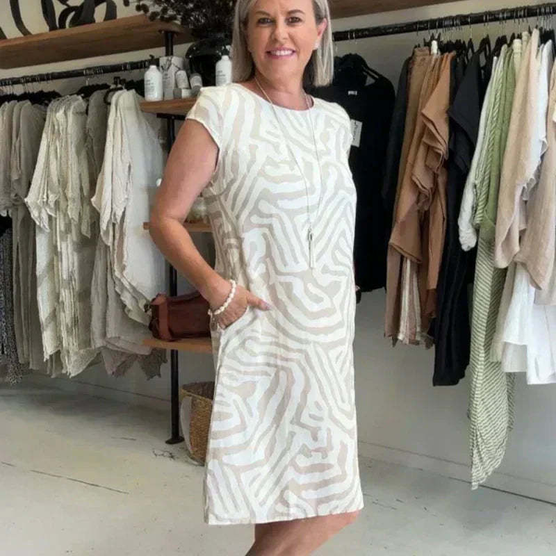 💃2025 New Boho Vintage Casual Printed Dress