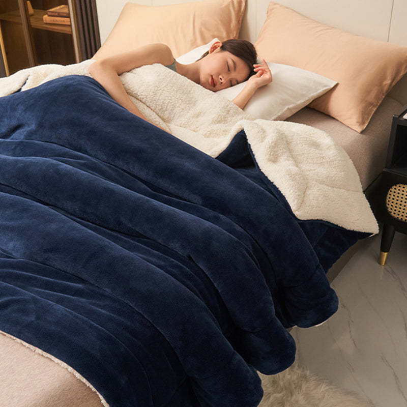 [Winter Gift] Double Layer Thickened Lamb Plush Blanket