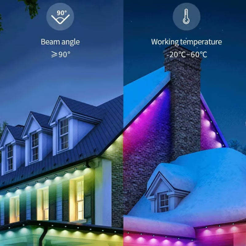 🎅Christmas Pre-Sale🎁Indoor and Outdoor Smart Waterproof LED Strip Light💡