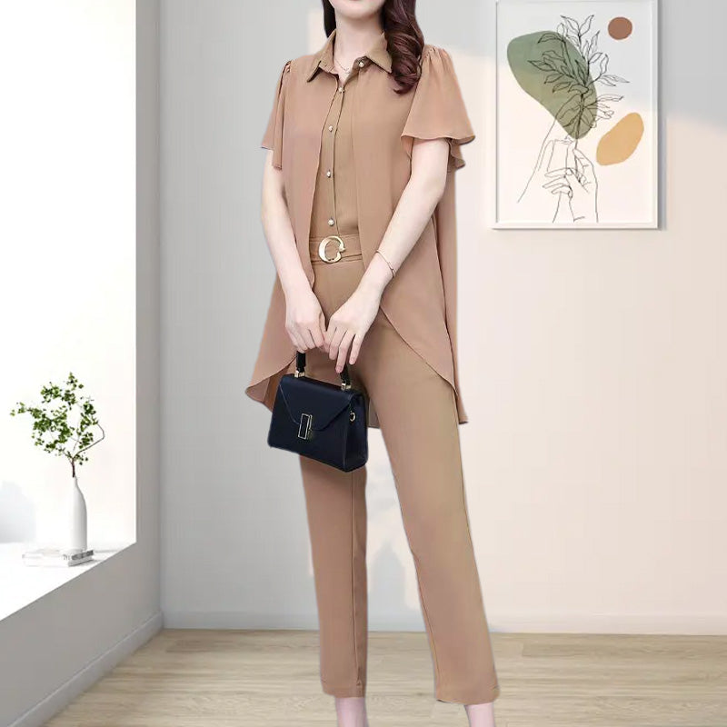 🔥Women's Chiffon Business Two-Piece for Summer