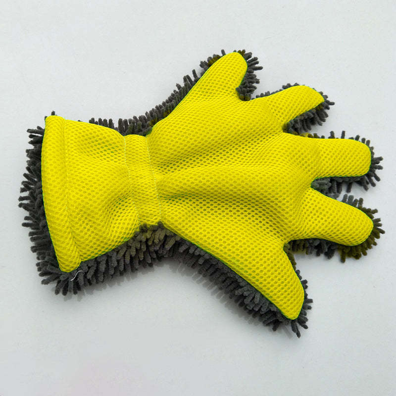 🎁Double-sided Five-finger Car Wash Gloves