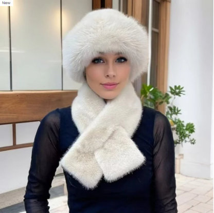 ❄️Winter Specials❄️ Winter Plush Thickened Scarf and Hat Warm Set