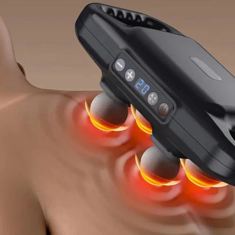 Multifunctional Muscle Multihead Massage Gun