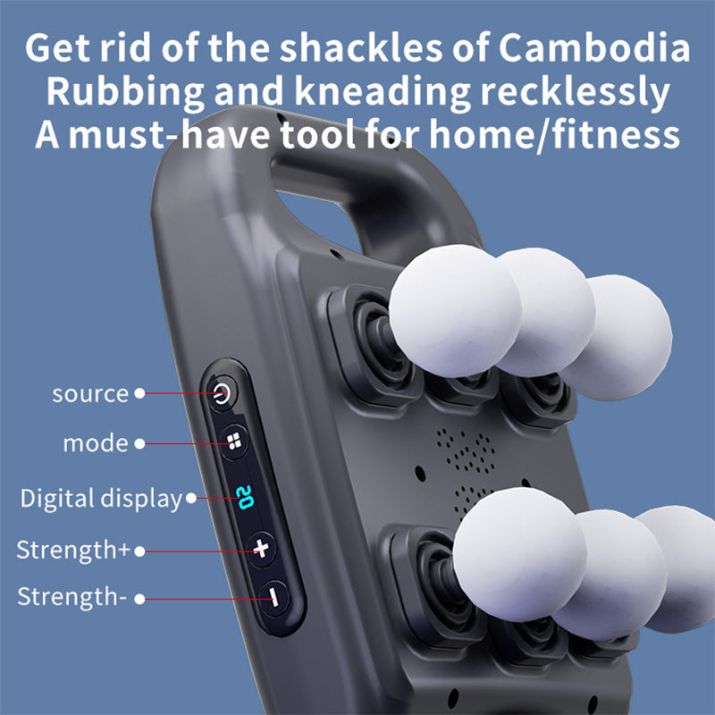 Multifunctional Muscle Multihead Massage Gun