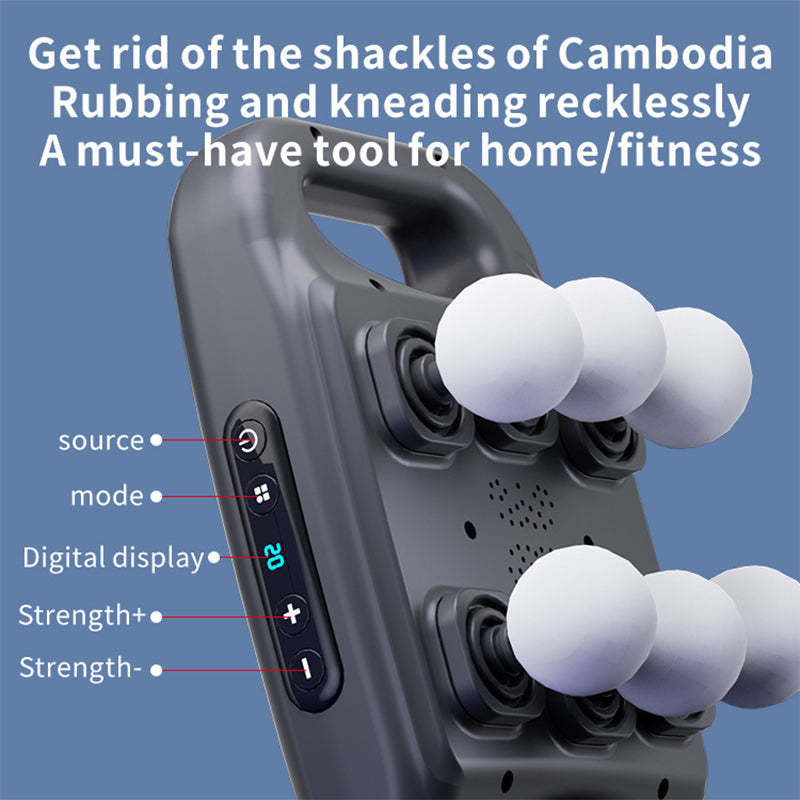 Multifunctional Muscle Multihead Massage Gun