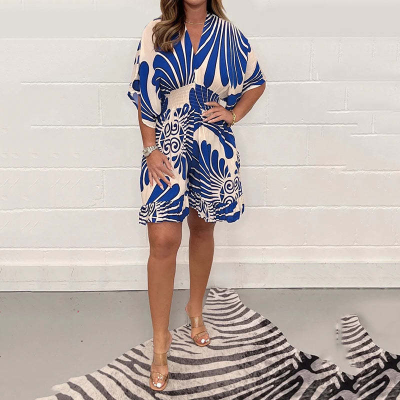 🔥 New Bestselling Women’s Floral Print Casual Jumpsuit – Stylish & Co