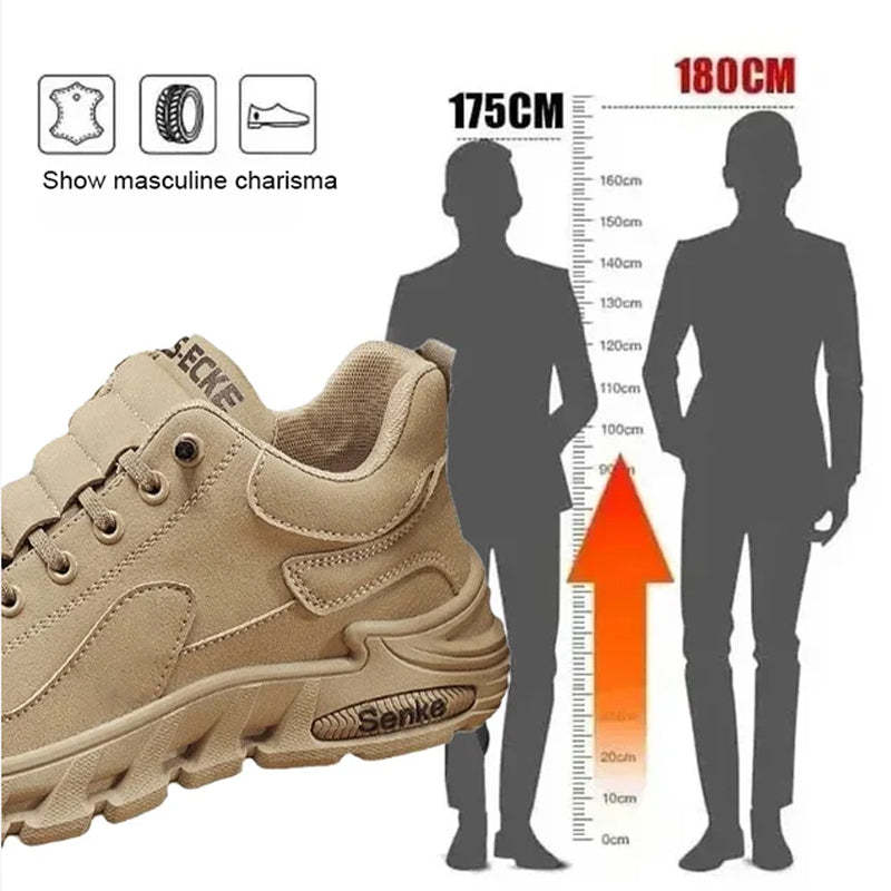 ☄️Spring Specials🎉Men's Thick Sole Non-Slip Casual Walking Shoes