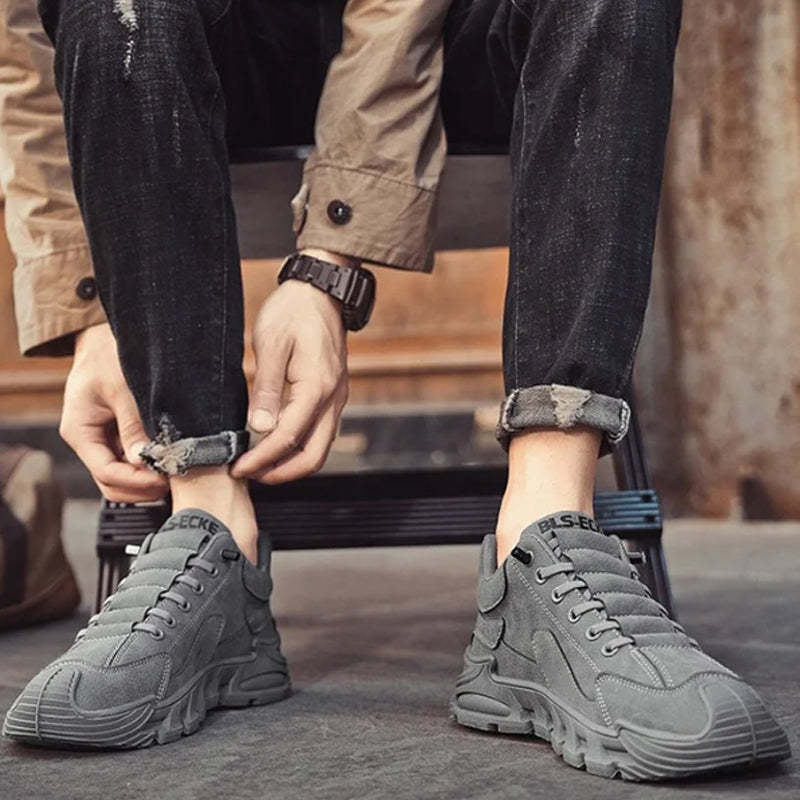 ☄️Spring Specials🎉Men's Thick Sole Non-Slip Casual Walking Shoes