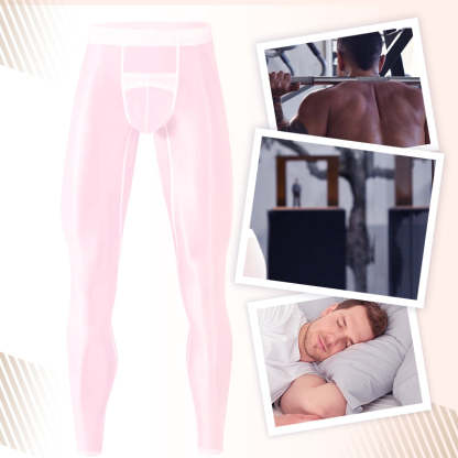 🎁Hot sale🔥Men's Sexy Ultra-thin Sports Bottom Stockings Pants