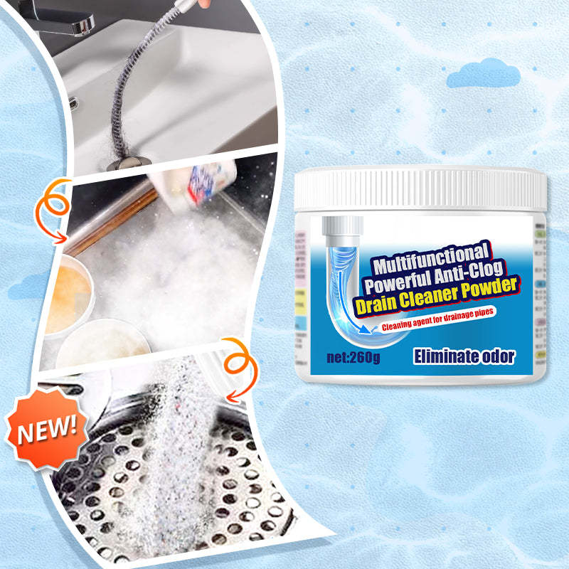 Powerful Dissolving Deodorizing Floor Drain Cleaner Powder for Pipe Clearing