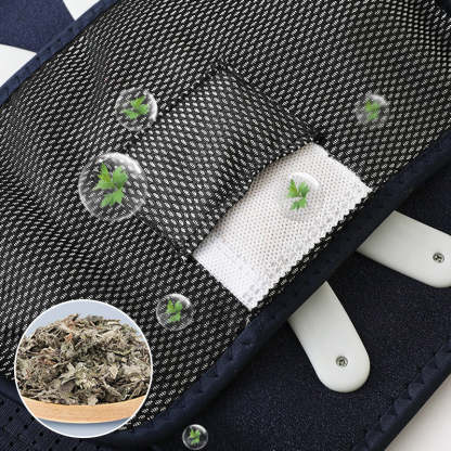 Cordless Lower Back Massager with Heat & Lumbar Support