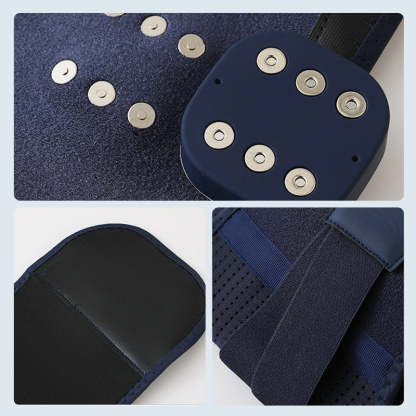 Cordless Lower Back Massager with Heat & Lumbar Support