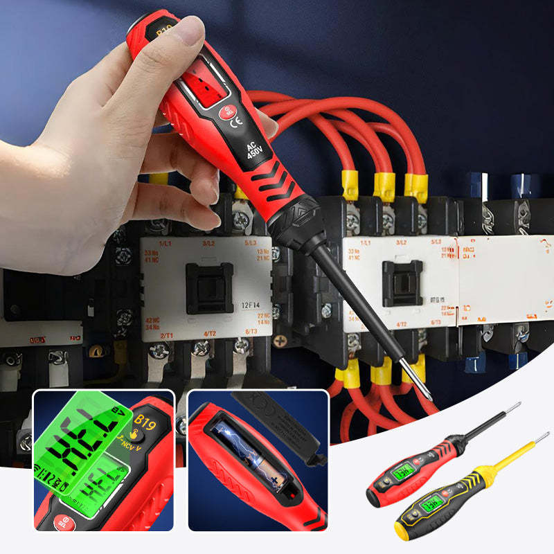 ✍️⚡Intelligent Non-Contact Voltage Tester - Safe & Efficient Electrician's Best Tool💡