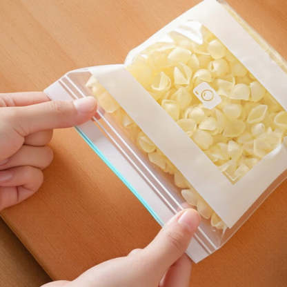 Transparent Food-Grade Reinforced Double-Seal Bags