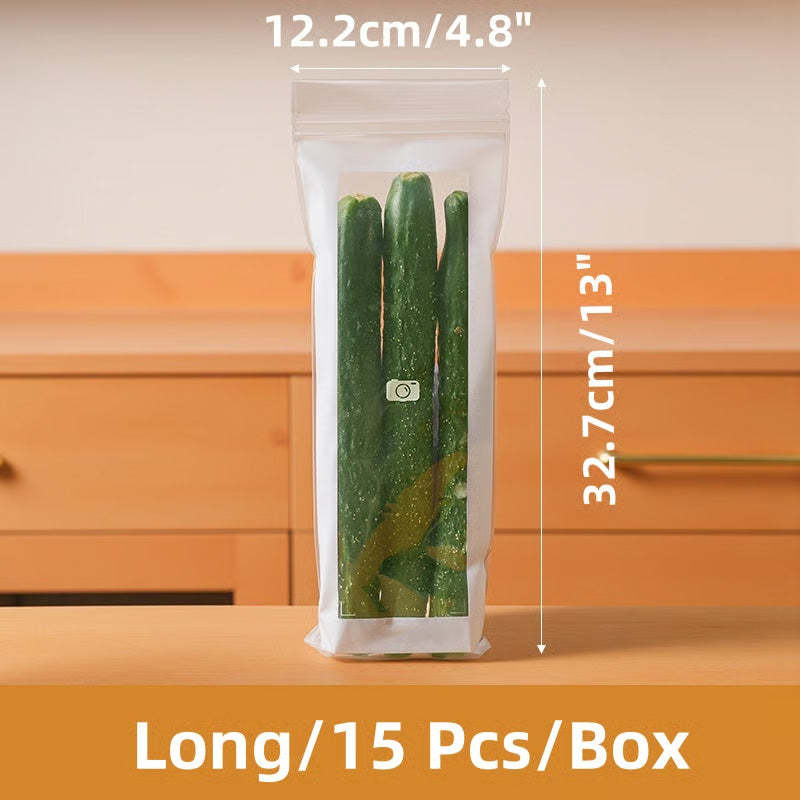 Transparent Food-Grade Reinforced Double-Seal Bags