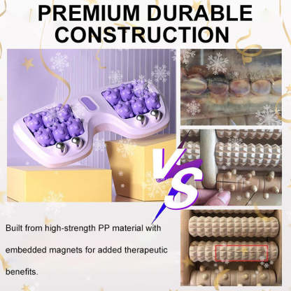 💥🦶✨Portable Dual Massage Roller – Relax and instantly relieve feet😌🌿