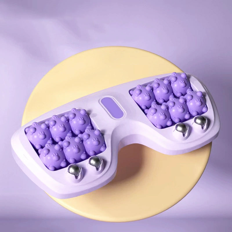 💥🦶✨Portable Dual Massage Roller – Relax and instantly relieve feet😌🌿