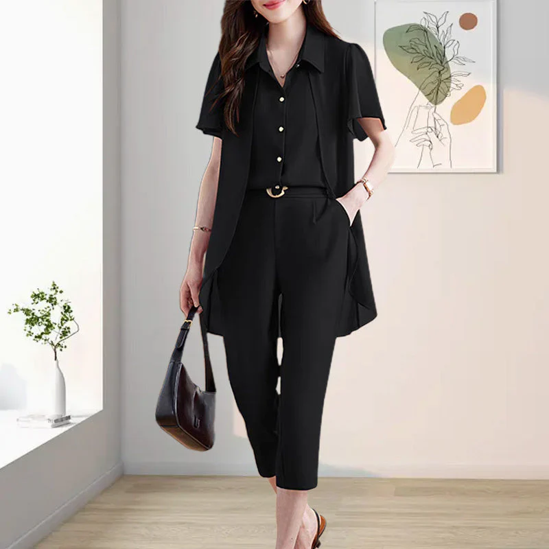 🔥Women's Chiffon Business Two-Piece for Summer