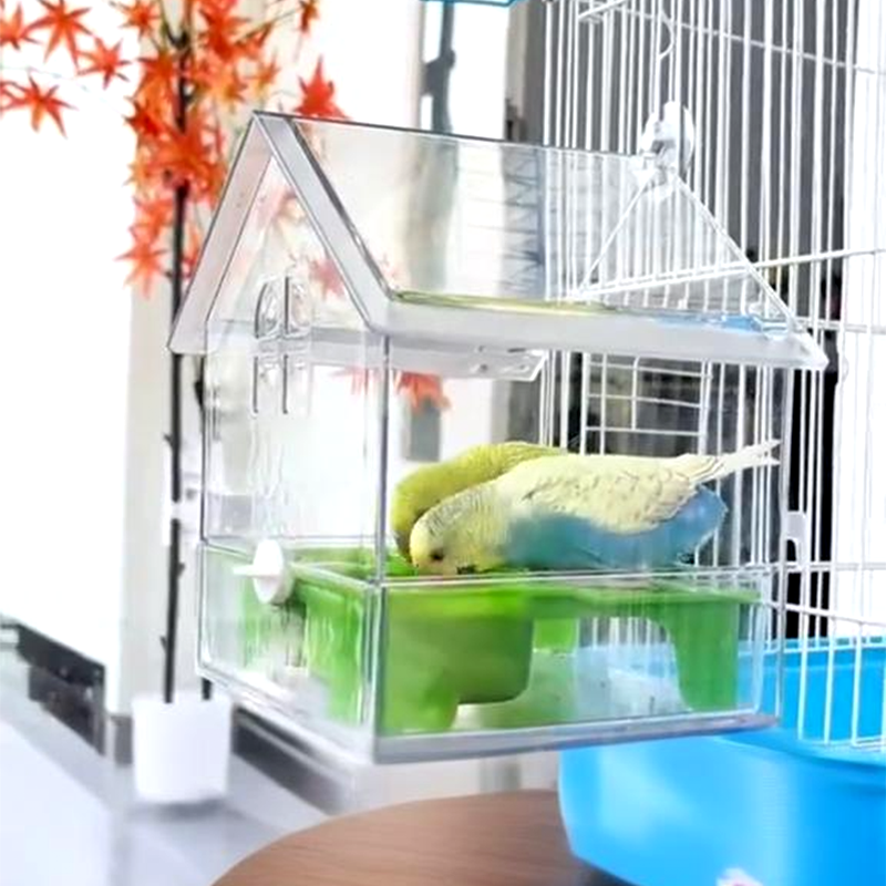 🌟Pull-Out External Parrot Feeder
