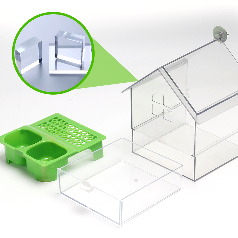 🌟Pull-Out External Parrot Feeder