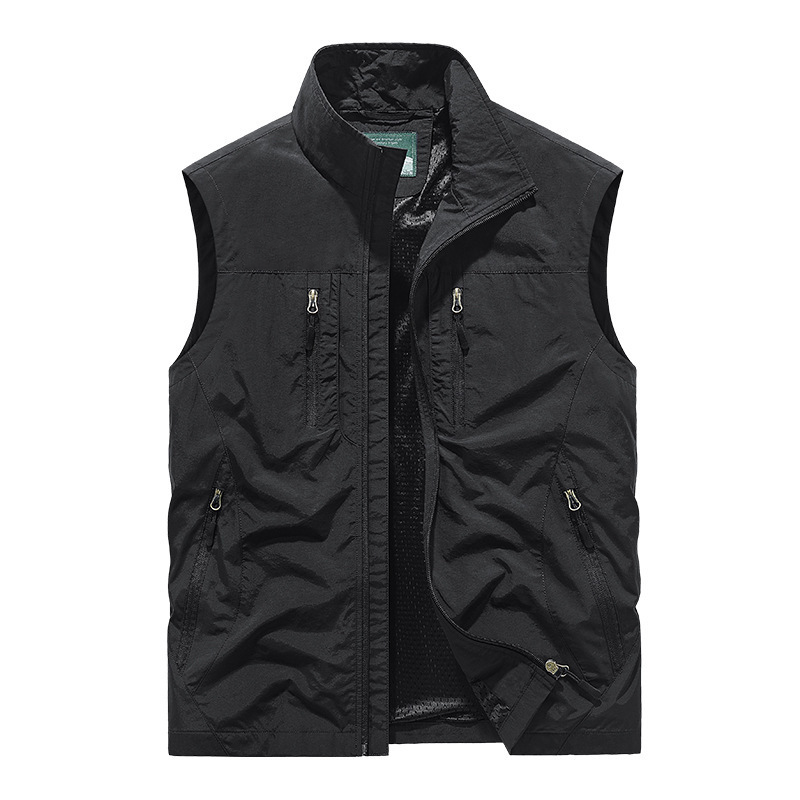 🔥🧥Men's Oversized Sleeveless Vest Jacket With Pockets