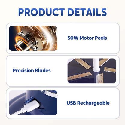 Portable Automatic Electric Fruit Peeler