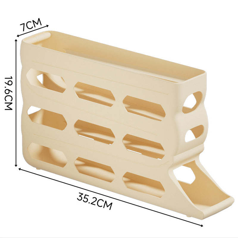 🎉 Automatic Rolling Egg Holder for Fridge 🥚