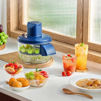 Transparent Electric Fruit and Vegetable Peeler🍇🧄