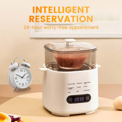 Mini Multi-Functional Egg Cooker Set with Smart Touch Panel