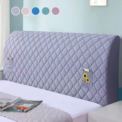 💥Bed Headboard Stretchy Padded Cover
