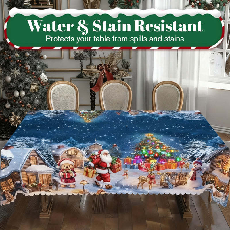 🎁Stylish Christmas Printed Tablecloth🔥
