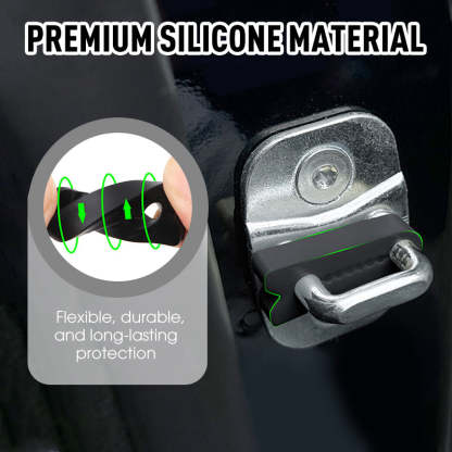 🚗✨ Silicone Damping Pads for Quieter Car Doors – No More Slamming, More Comfort & Durability! 🌿🛡️