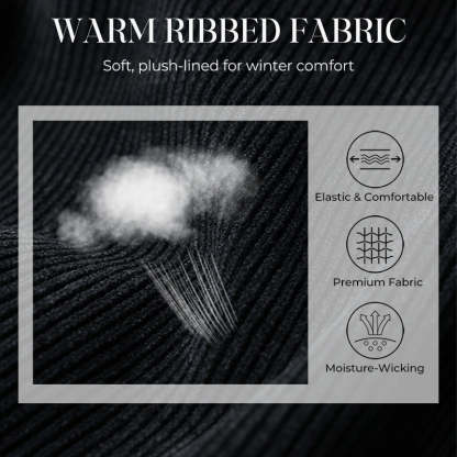 Women's High-Waist Plush-Lined Warm Pants