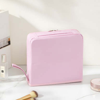 🔥Hot Sale🔥Stylish Handheld Partitioned Cosmetic Bag👜