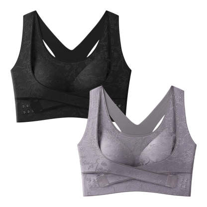 💖✨ All-Day Comfort Meets Perfect Shape! Criss-Cross Lift & Sculpt Bra👚⚡️