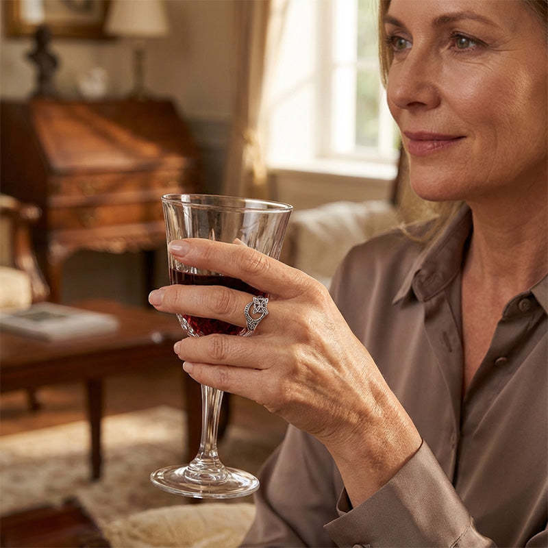 ⏳Time-Limited Special⏰S925 Sterling Silver Celtic Knot Open Ring