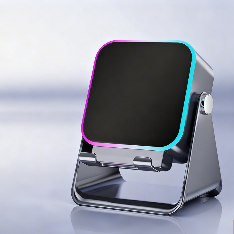 💎 5-IN-1 WIRELESS SPEAKER STAND! 💎 Induction Audio, Phone Holder & Ambient Light