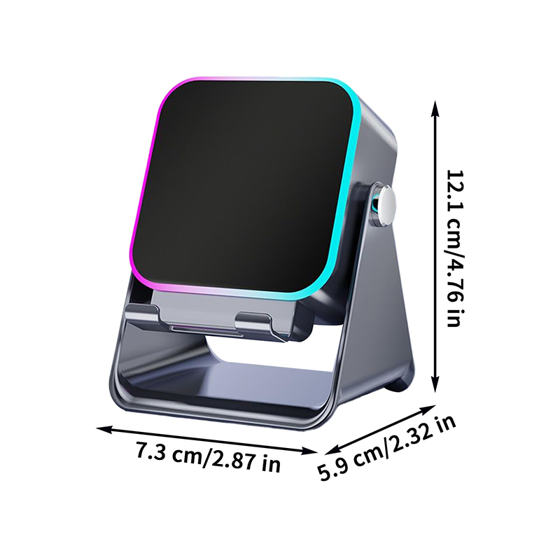 💎 5-IN-1 WIRELESS SPEAKER STAND! 💎 Induction Audio, Phone Holder & Ambient Light