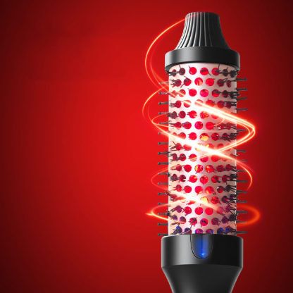 2-in-1 Hair Straightener & Curler Heated Comb